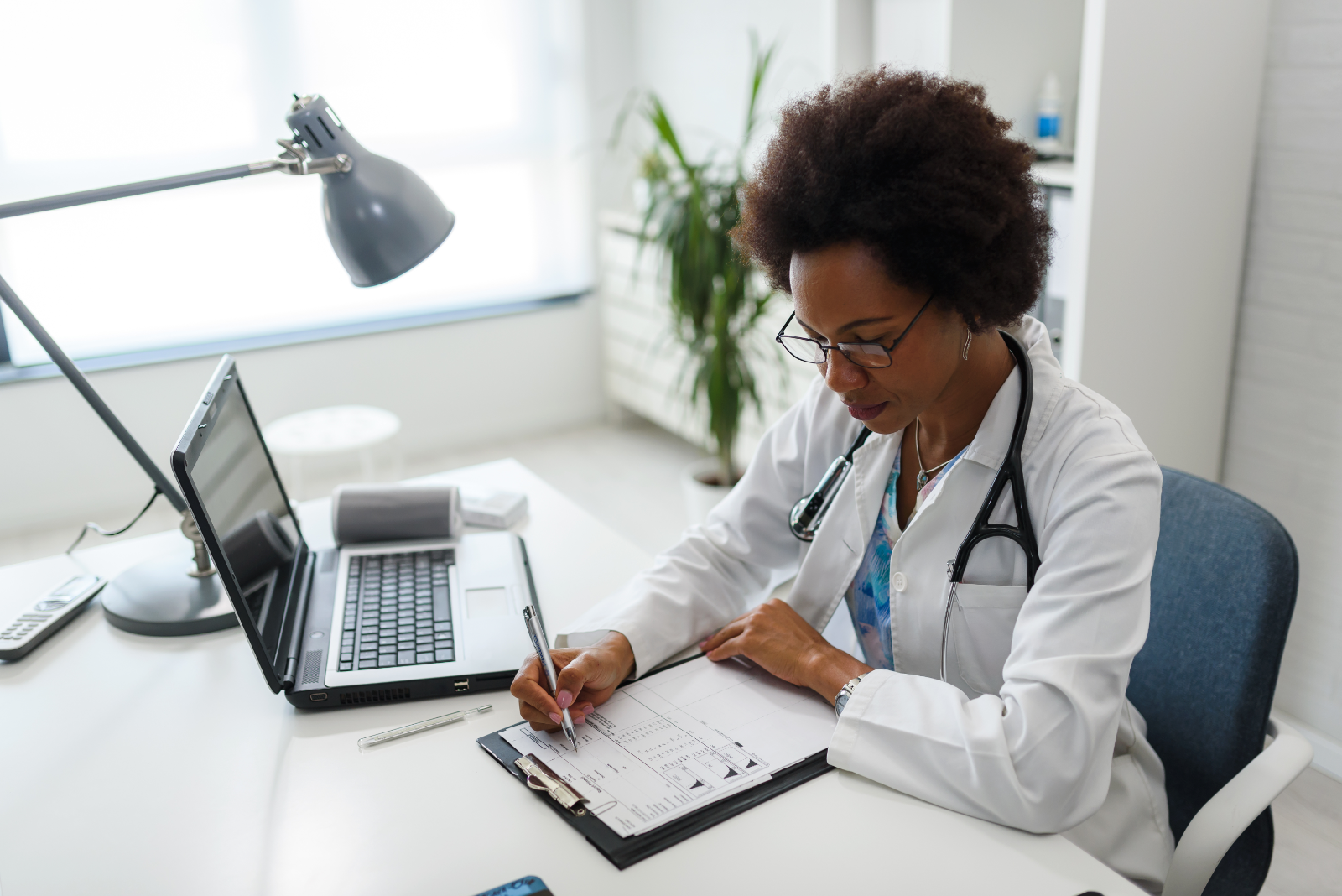 doctor-working-office_308960215