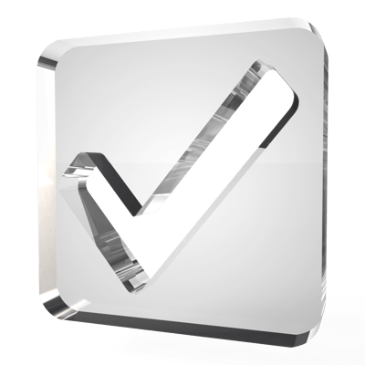 Verify Checkmark 6 Check Mark on White-1